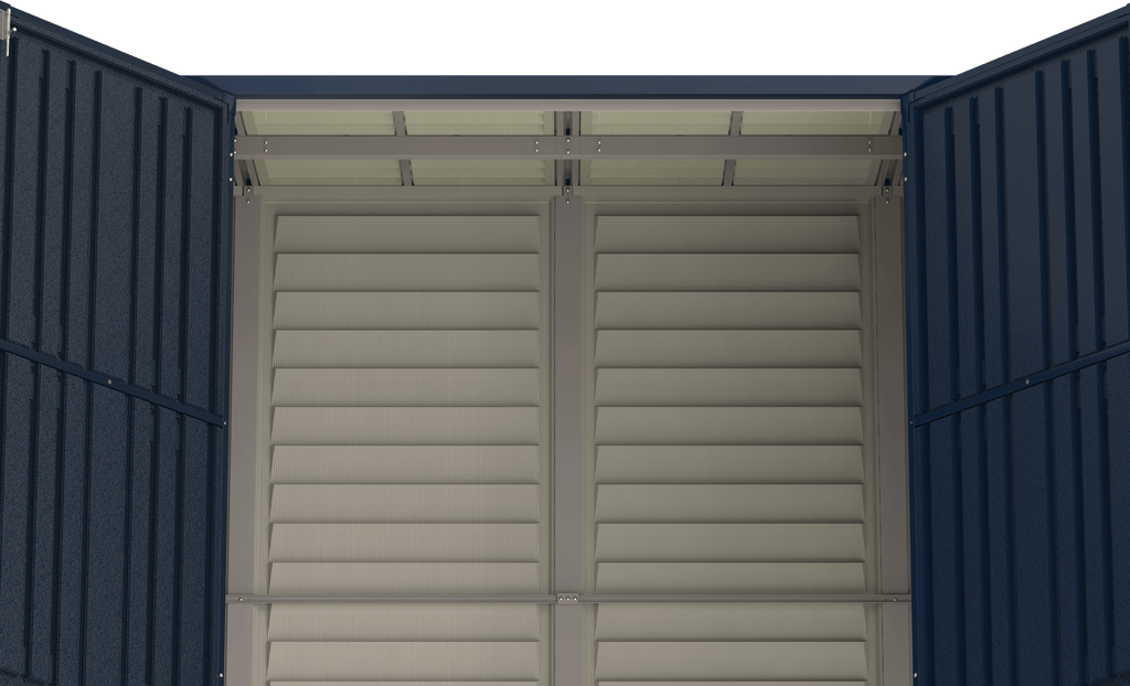 Duramax 10' x 4' SideMate Plus Pro Storage Shed with Foundation 36825